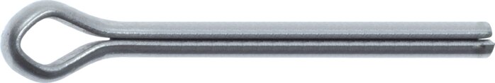 Exemplarische Darstellung: Splint DIN 94 / ISO 1234 (Stahl verzinkt)
