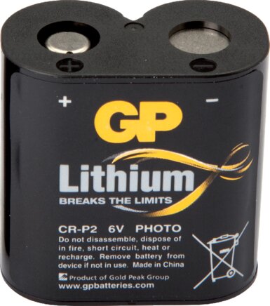 Exemplarische Darstellung: Fotobatterie Lithium CRP-2